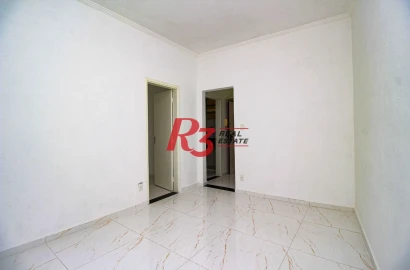 Apartamento com 1 dormitório à venda, 59 m² - Ponta da Praia - Santos/SP