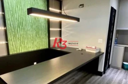 Sala para alugar, 45 m² por R$ 4.067,60/mês - Encruzilhada - Santos/SP