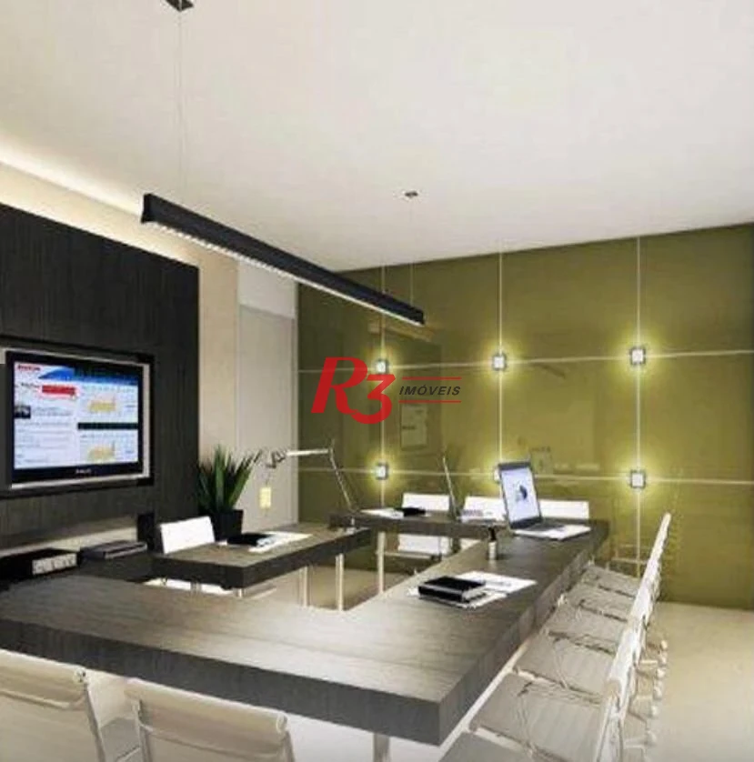 Sala para alugar, 45 m² por R$ 4.067,60/mês - Encruzilhada - Santos/SP