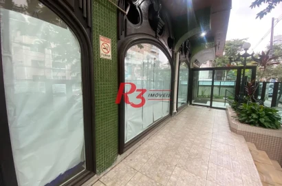 Loja para alugar, 150 m² por R$ 12.000,00/mês - Gonzaga - Santos/SP