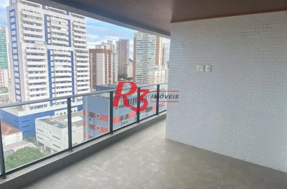 Apartamento à venda, 83 m² por R$ 1.190.000,00 - Boqueirão - Santos/SP