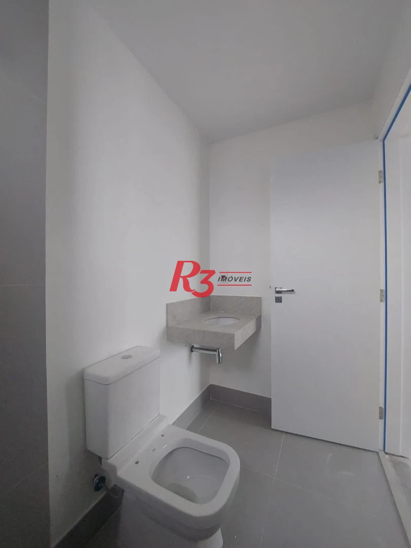 Apartamento com 2 dormitórios à venda, 83 m² por R$ 1.214.500,00 - Boqueirão - Santos/SP
