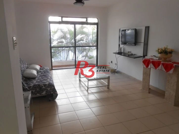 Apartamento com 1 dormitório à venda, 80 m² - Itararé - São Vicente/SP