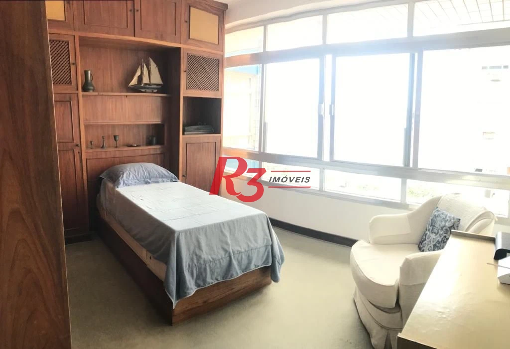 Apartamento com 3 dormitórios à venda, 296 m² - Gonzaga - Santos/SP