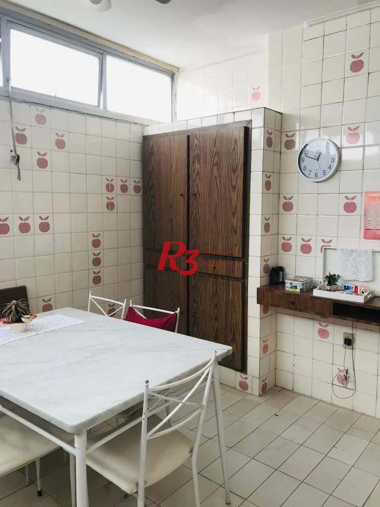 Apartamento com 3 dormitórios à venda, 296 m² - Gonzaga - Santos/SP
