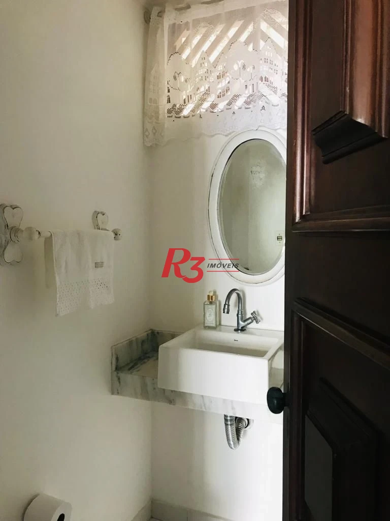 Apartamento com 3 dormitórios à venda, 296 m² - Gonzaga - Santos/SP