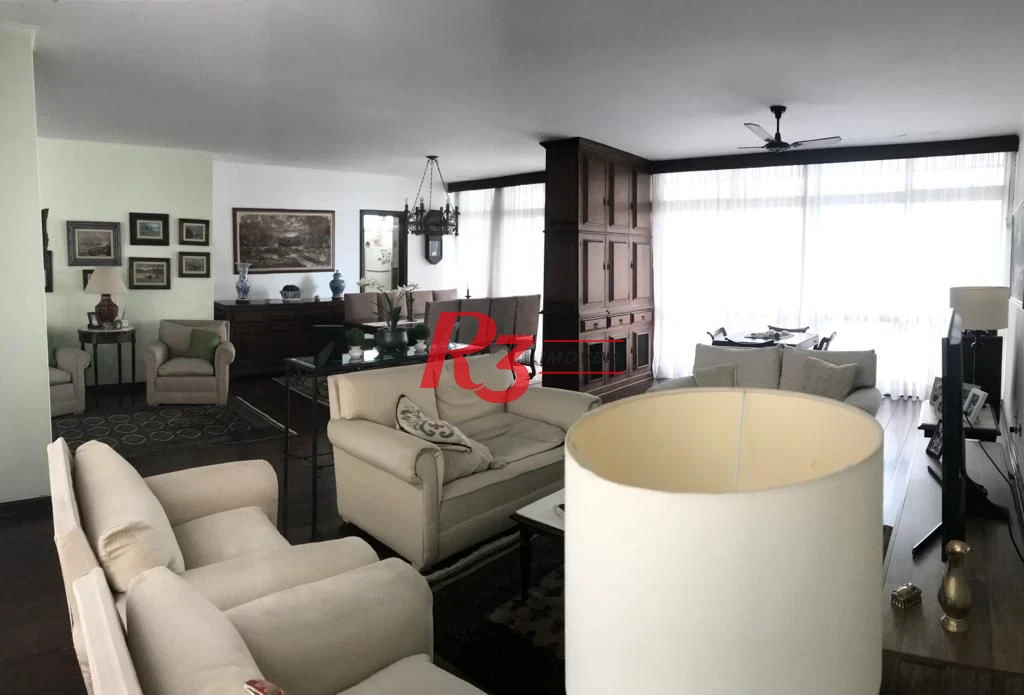 Apartamento com 3 dormitórios à venda, 296 m² - Gonzaga - Santos/SP