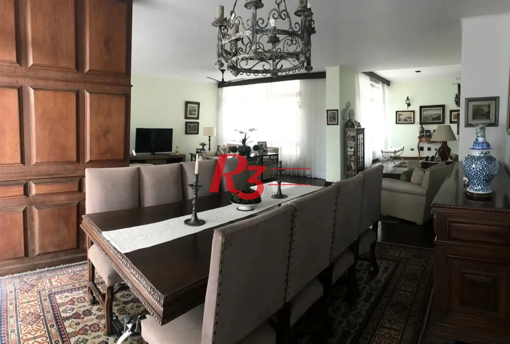 Apartamento com 3 dormitórios à venda, 296 m² - Gonzaga - Santos/SP