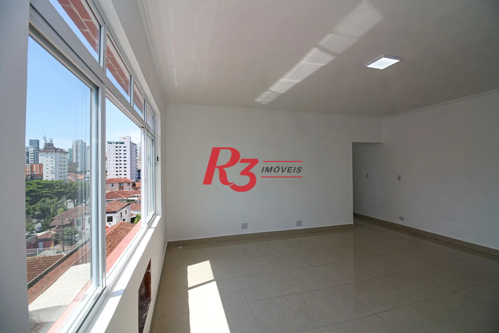 Apartamento para alugar, 108 m² por R$ 6.000,00/mês - Boqueirão - Santos/SP