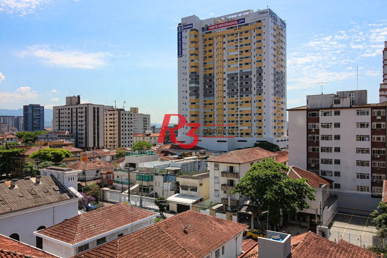 Apartamento para alugar, 108 m² por R$ 6.000,00/mês - Boqueirão - Santos/SP