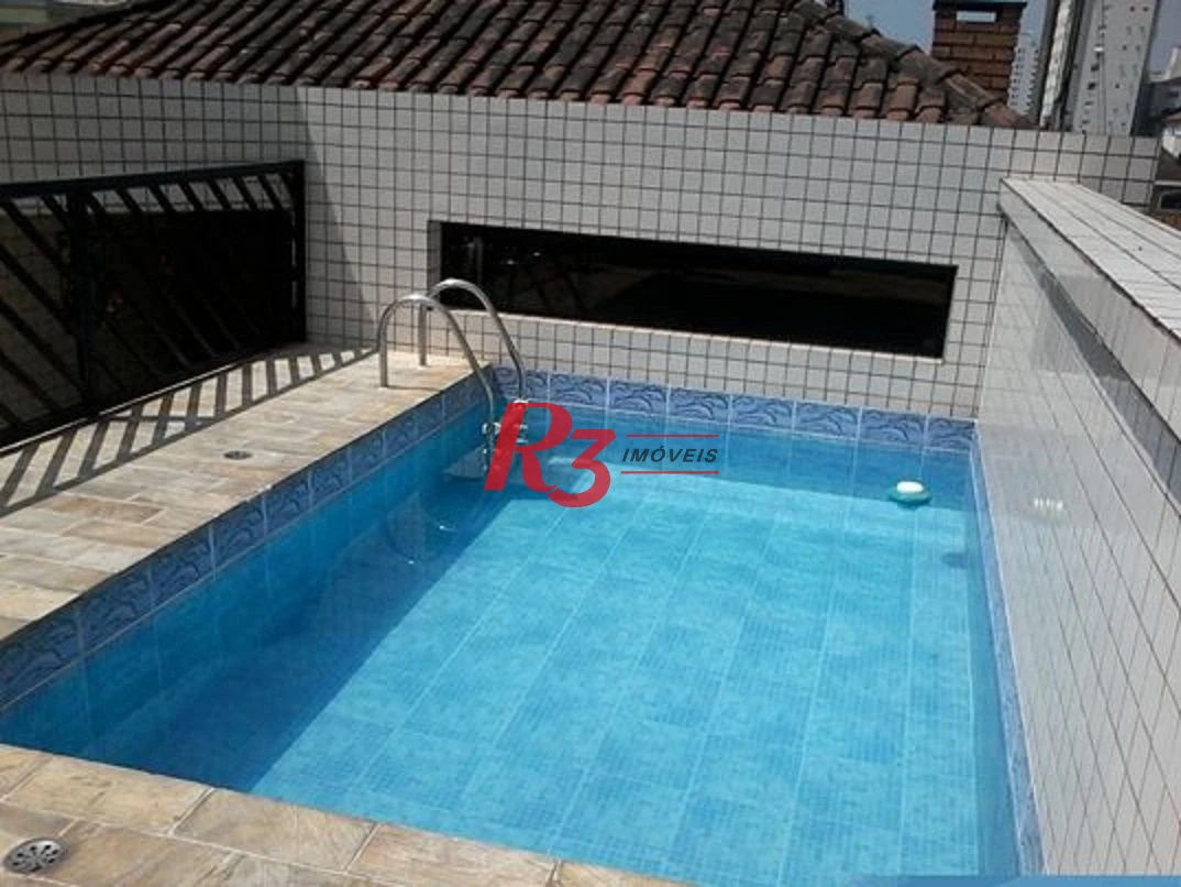 Casa com 5 dormitórios à venda, 330 m² - Embaré - Santos/SP