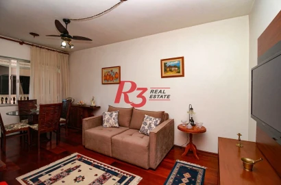Apartamento à venda, 97 m² por R$ 610.000,00 - Boqueirão - Santos/SP