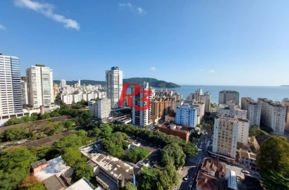 Cobertura com 4 dormitórios, 441 m² - venda por R$ 4.900.000,00 ou aluguel por R$ 29.500,00/mês - Aparecida - Santos/SP