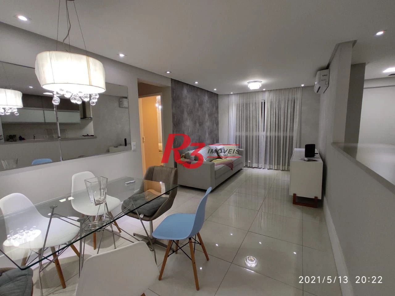Apartamento com 2 dormitórios à venda, 75 m² por R$ 850.000,00 - José Menino - Santos/SP