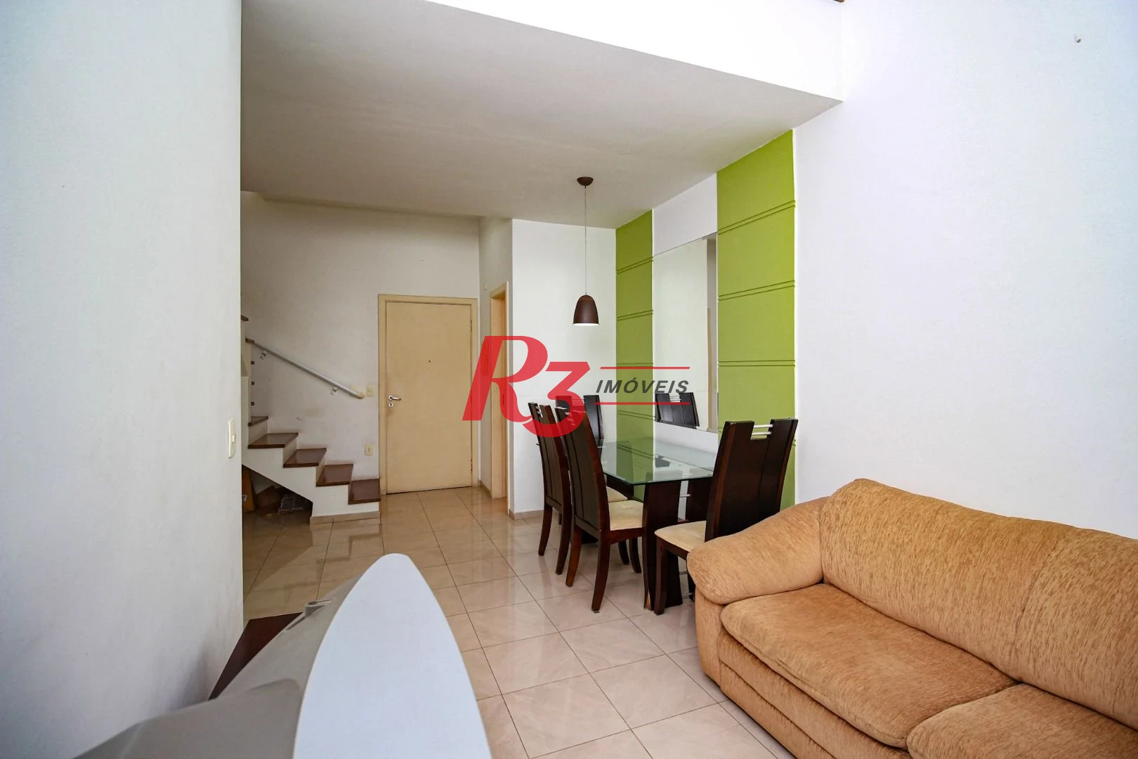 Loft com 1 dormitório à venda, 69 m² - Gonzaga - Santos/SP