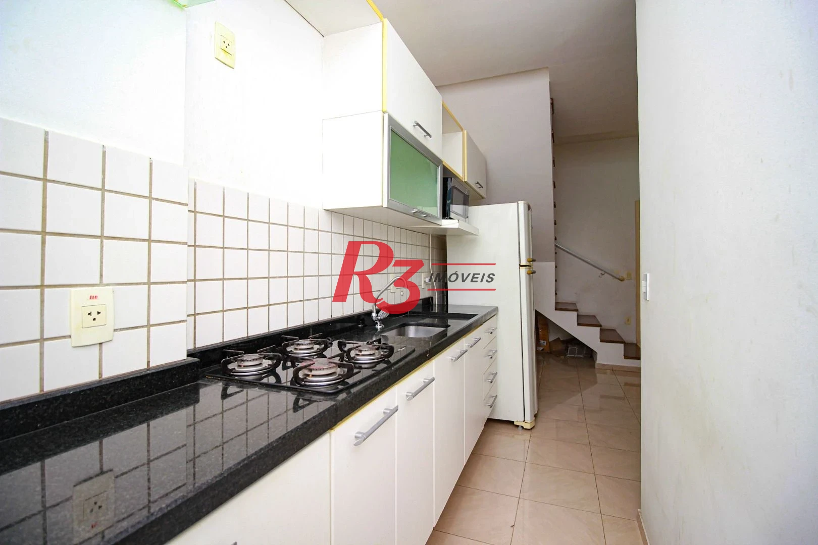 Loft com 1 dormitório à venda, 69 m² - Gonzaga - Santos/SP