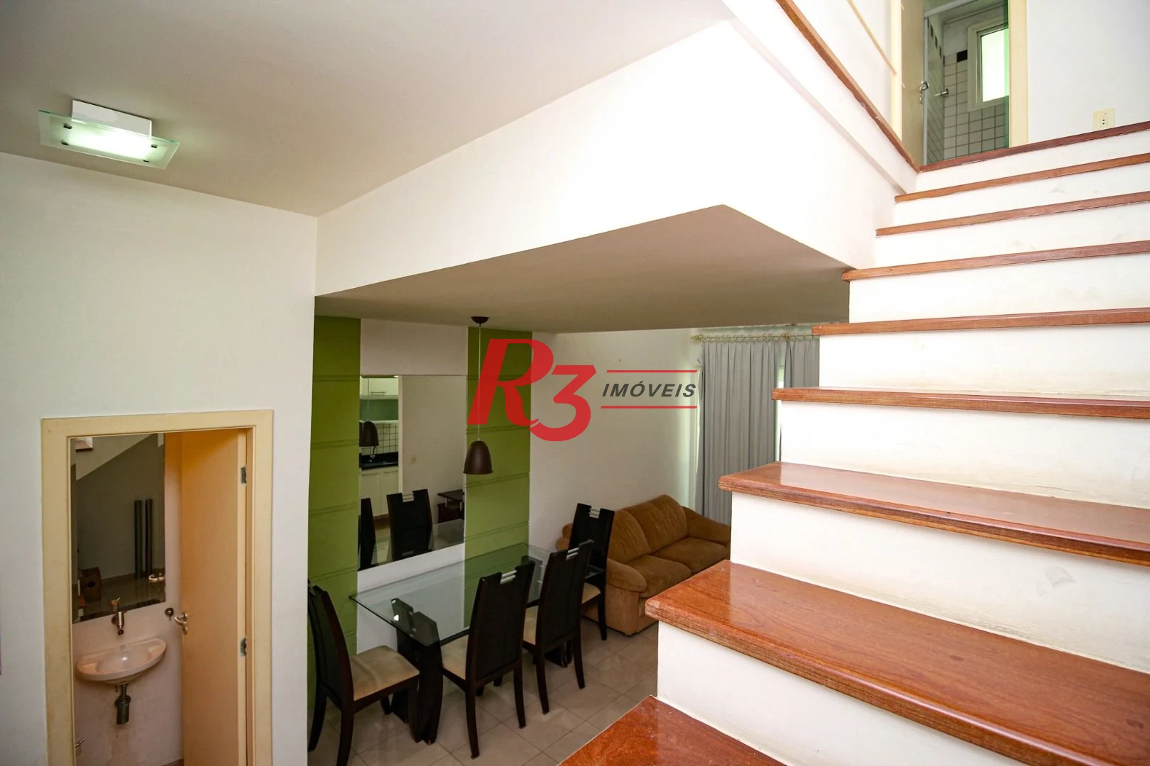 Loft com 1 dormitório à venda, 69 m² - Gonzaga - Santos/SP