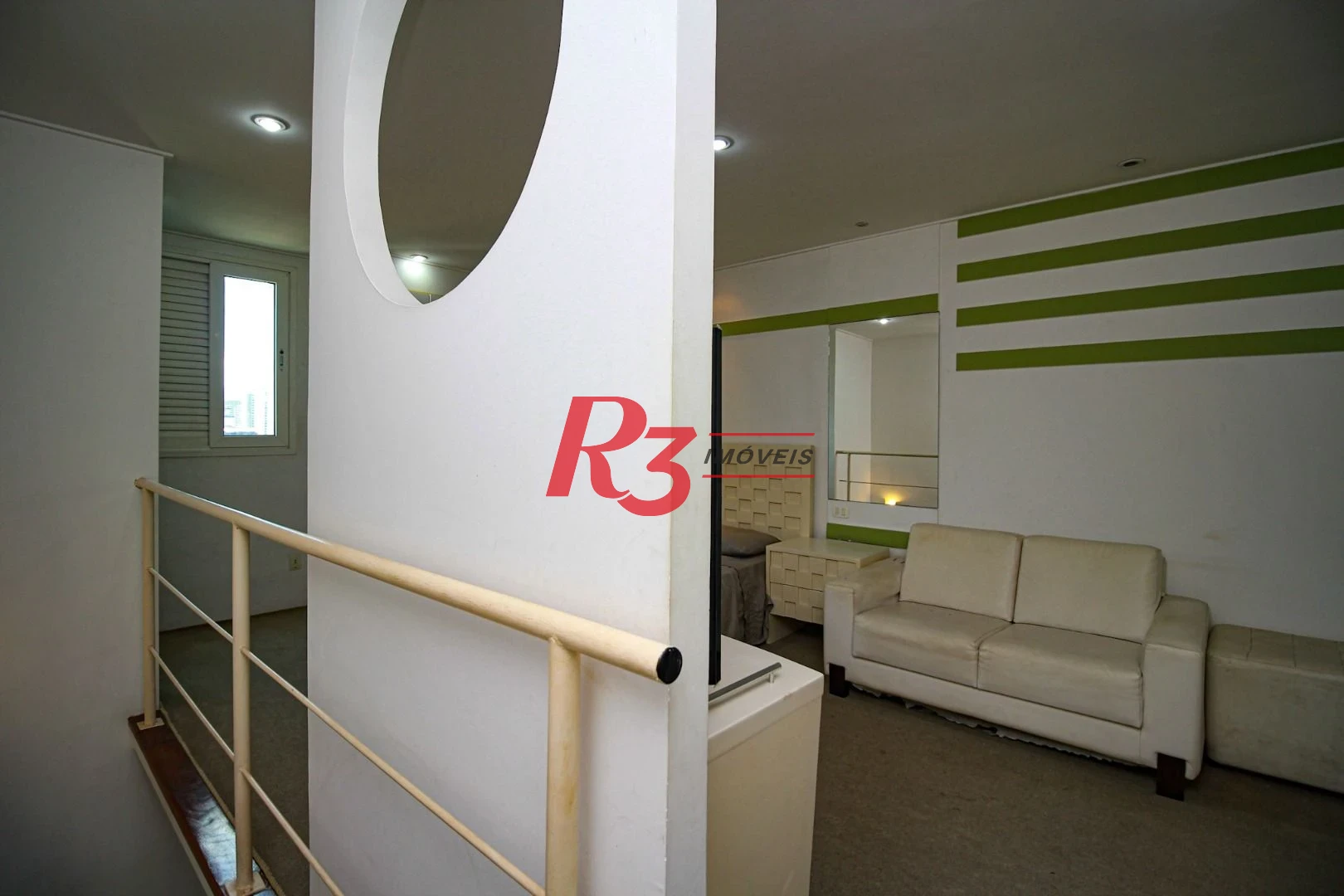 Loft com 1 dormitório à venda, 69 m² - Gonzaga - Santos/SP