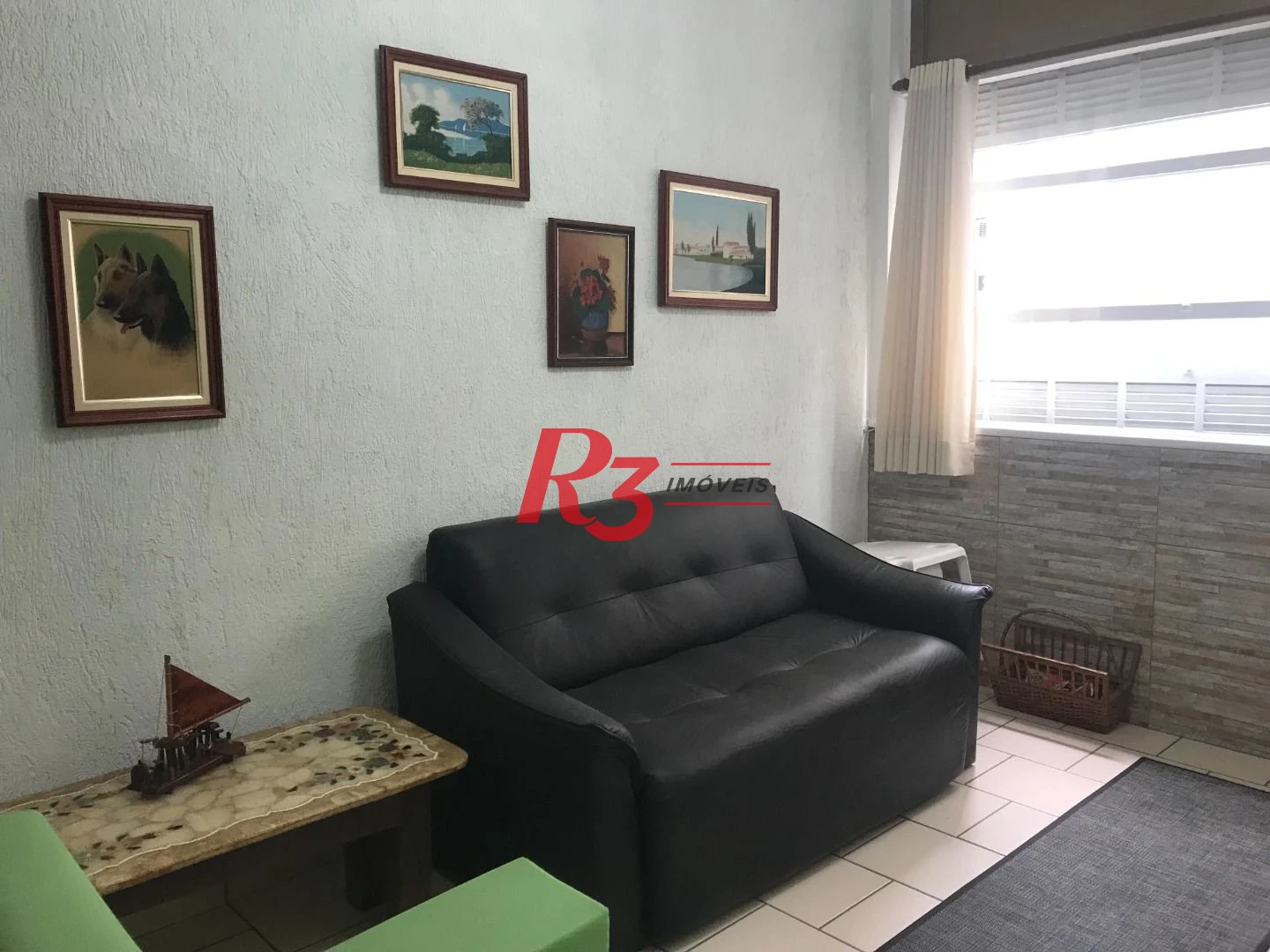 Apartamento com 1 dormitório à venda, 42 m² por R$ 320.000,00 - Boqueirão - Santos/SP