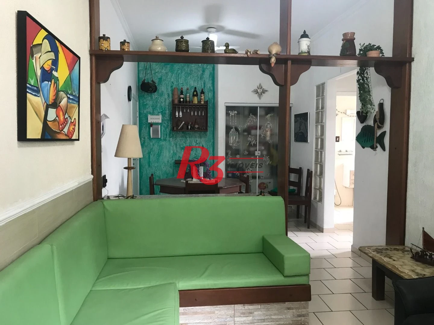 Apartamento com 1 dormitório à venda, 42 m² por R$ 320.000,00 - Boqueirão - Santos/SP