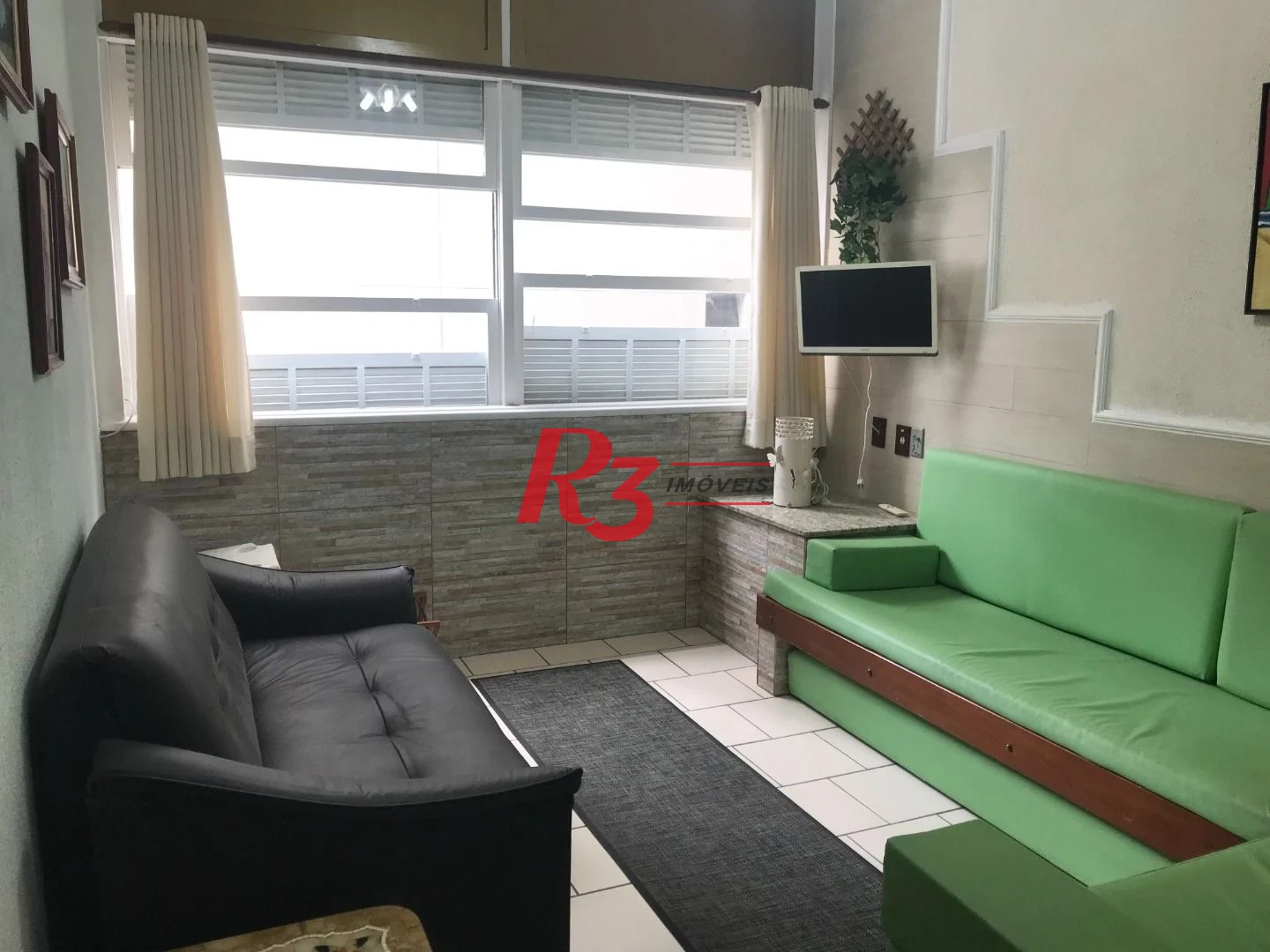 Apartamento com 1 dormitório à venda, 42 m² por R$ 320.000,00 - Boqueirão - Santos/SP