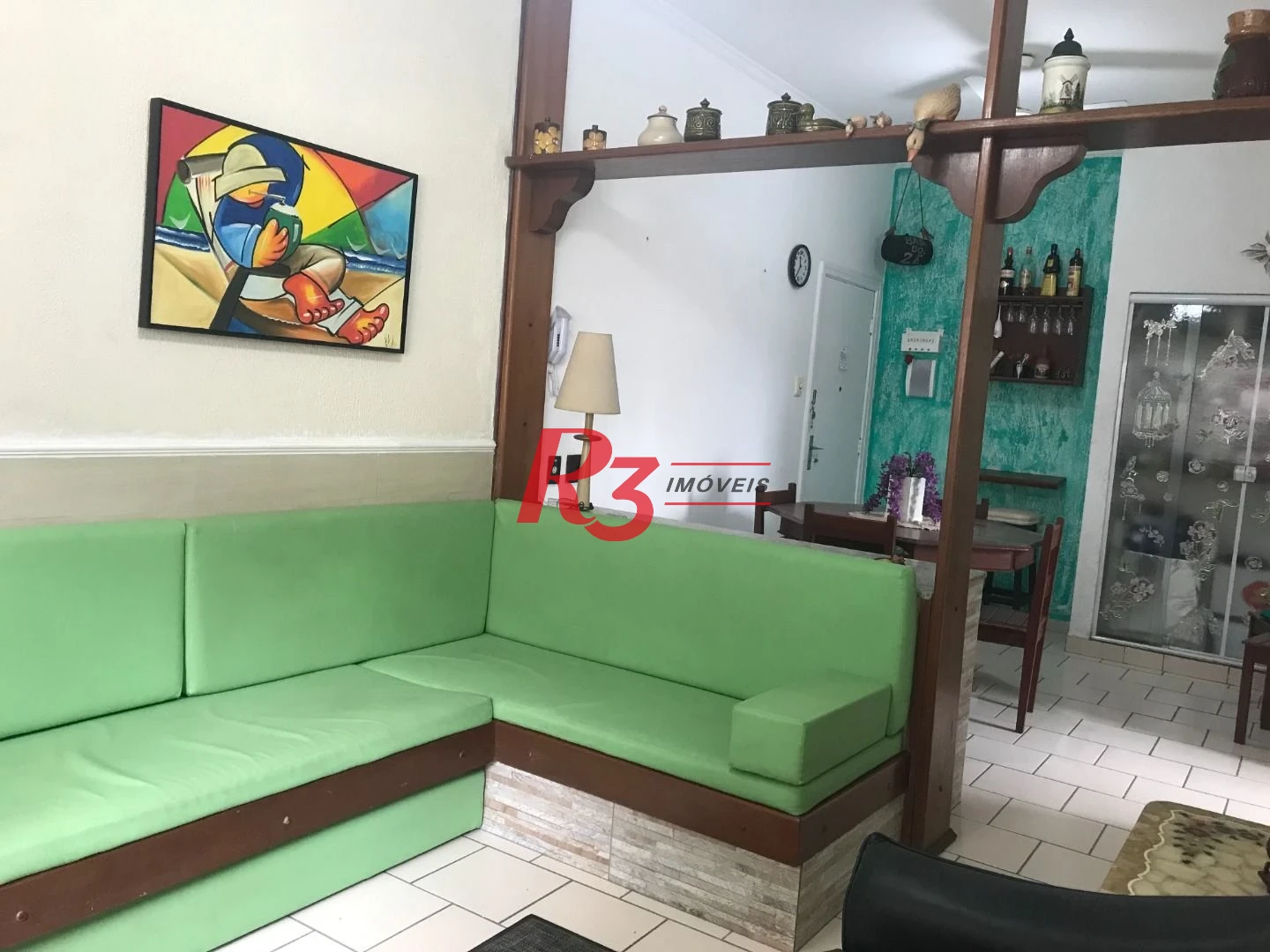 Apartamento com 1 dormitório à venda, 42 m² por R$ 320.000,00 - Boqueirão - Santos/SP