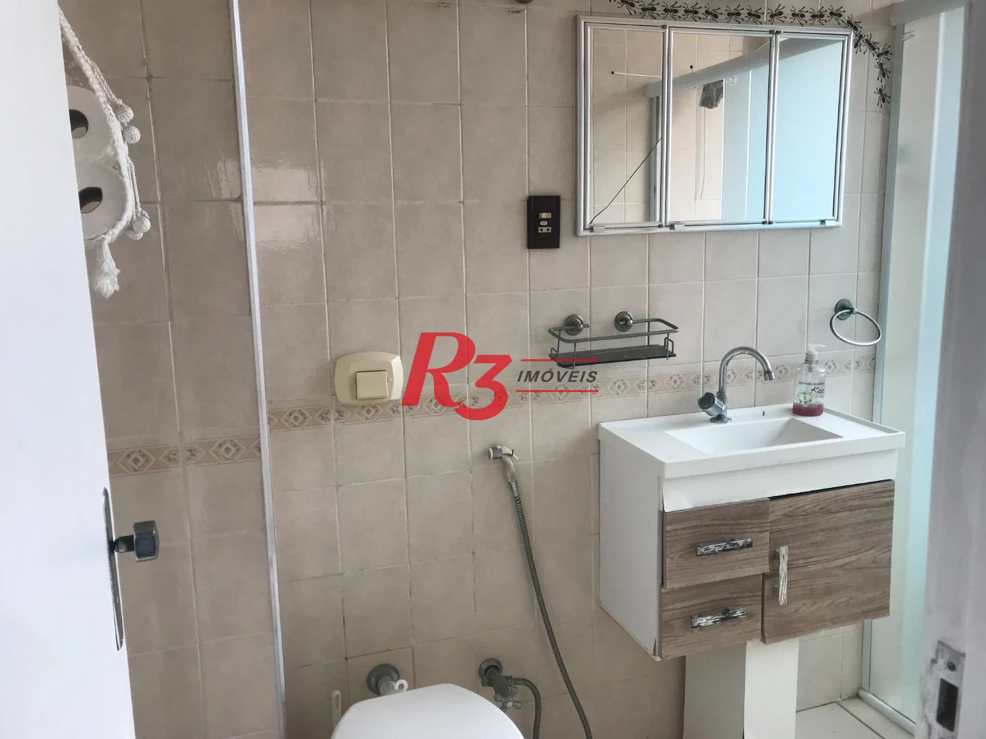 Apartamento com 1 dormitório à venda, 42 m² por R$ 320.000,00 - Boqueirão - Santos/SP