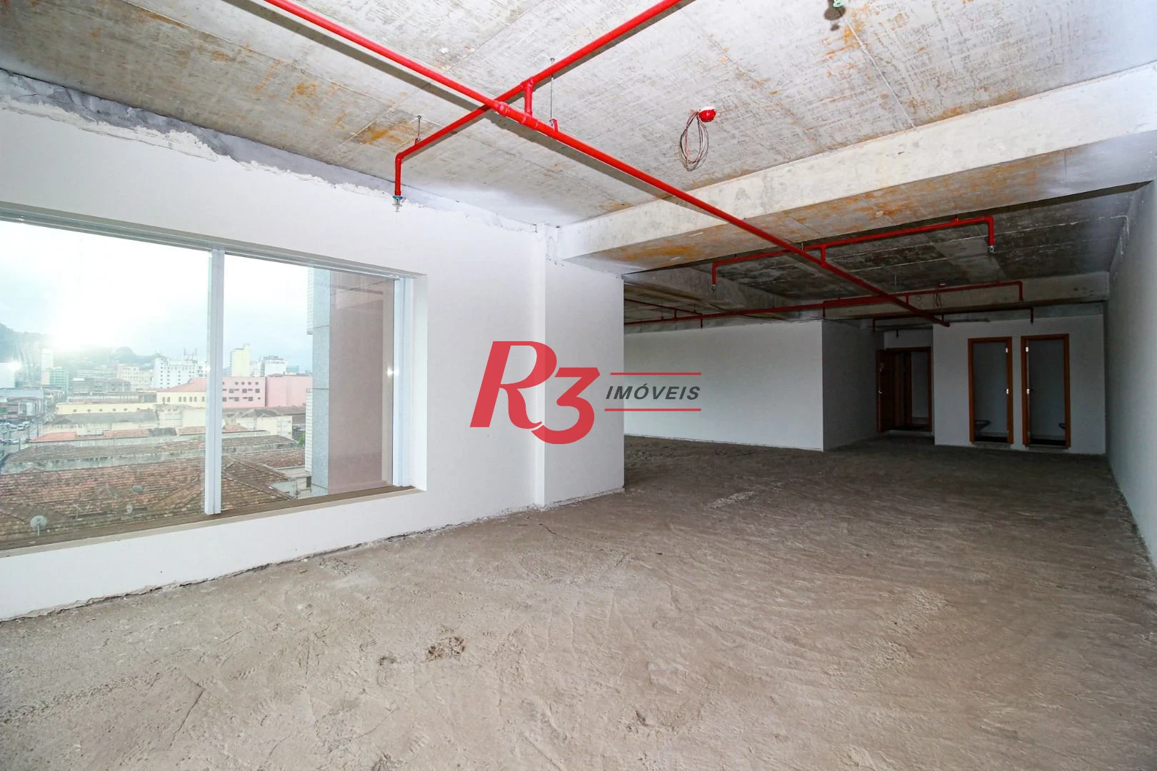 Sala, 150 m² - venda por R$ 900.000,00 ou aluguel por R$ 6.000,00/mês - Centro - Santos/SP