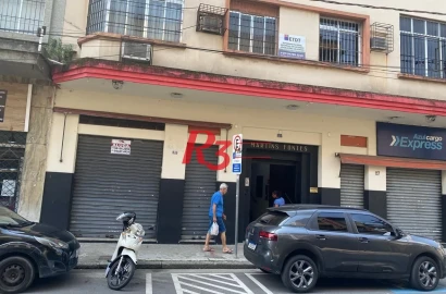 Loja para locação por R$ 3.000/mês - Centro - Santos/SP
