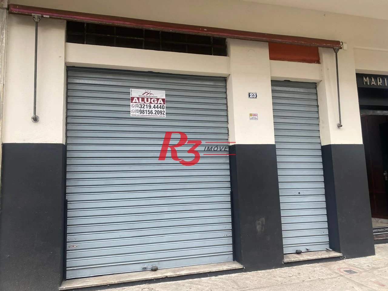 Loja para locação por R$ 3.000/mês - Centro - Santos/SP