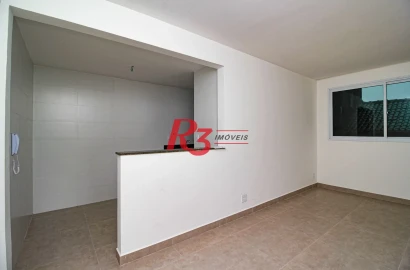 Apartamento com 2 dormitórios à venda, 58 m² por R$ 640.000,00 - Marapé - Santos/SP