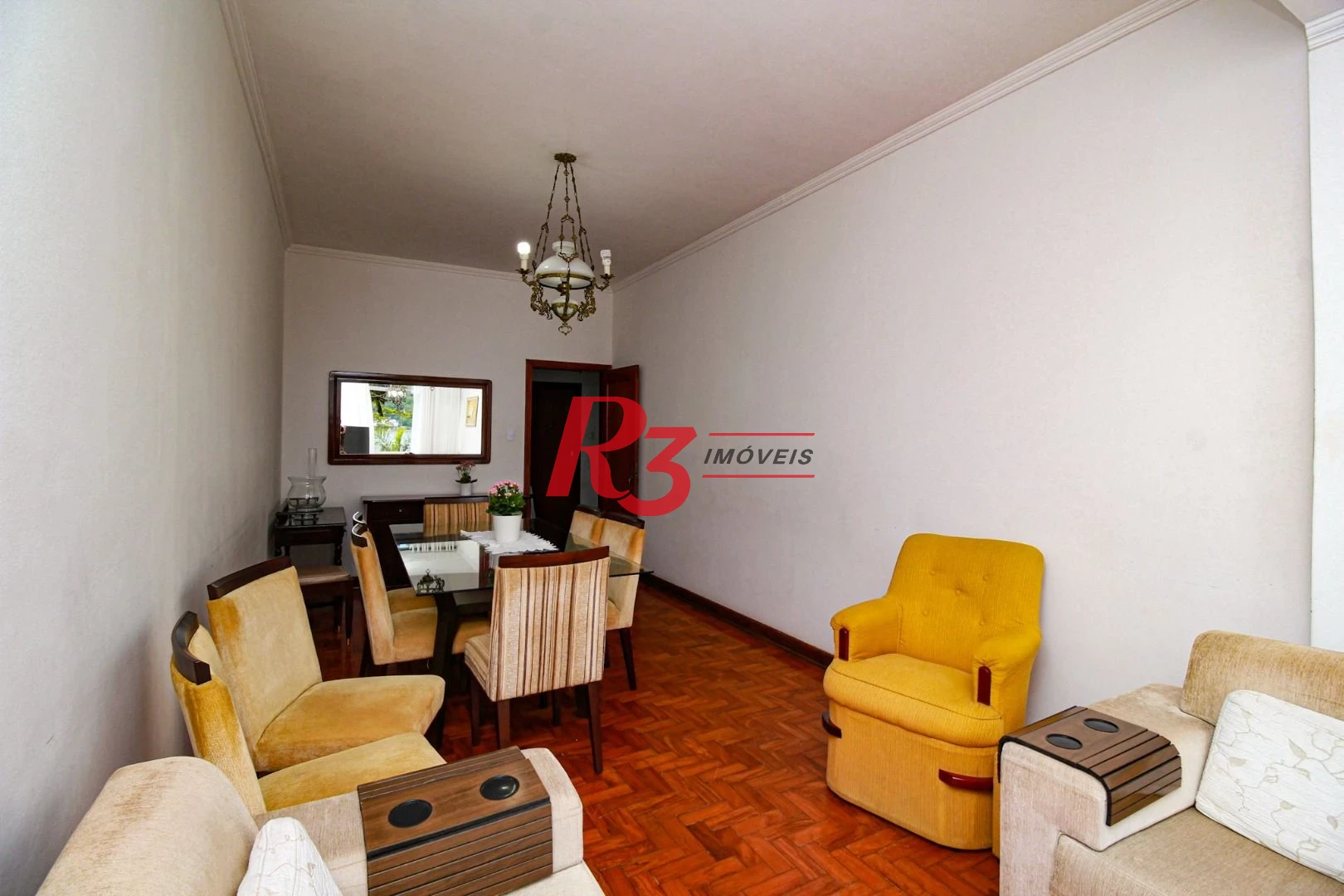 Apartamento com 2 dormitórios à venda, 105 m² - Centro - São Vicente/SP