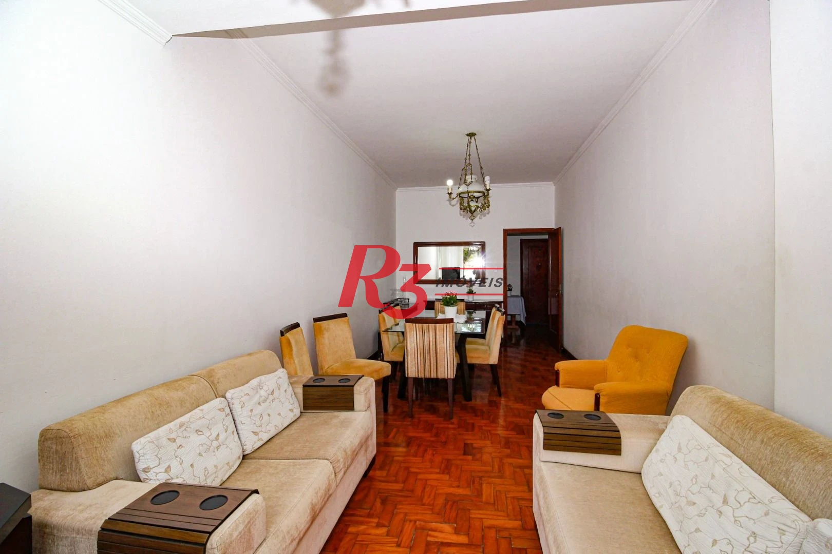 Apartamento com 2 dormitórios à venda, 105 m² - Centro - São Vicente/SP
