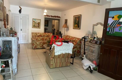 Casa com 4 dormitórios à venda, 250 m² - José Menino - Santos/SP