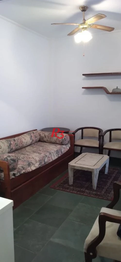 Apartamento com 1 dormitório, 50 m² - Gonzaga - Santos/SP