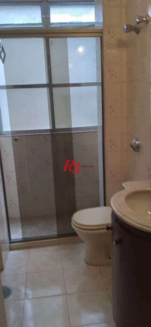 Apartamento com 1 dormitório, 50 m² - Gonzaga - Santos/SP