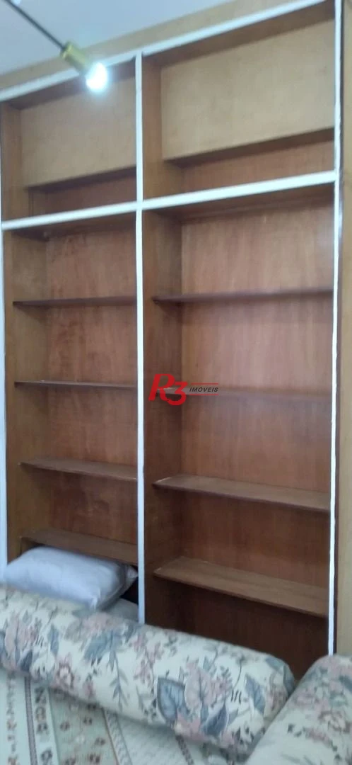 Apartamento com 1 dormitório, 50 m² - Gonzaga - Santos/SP