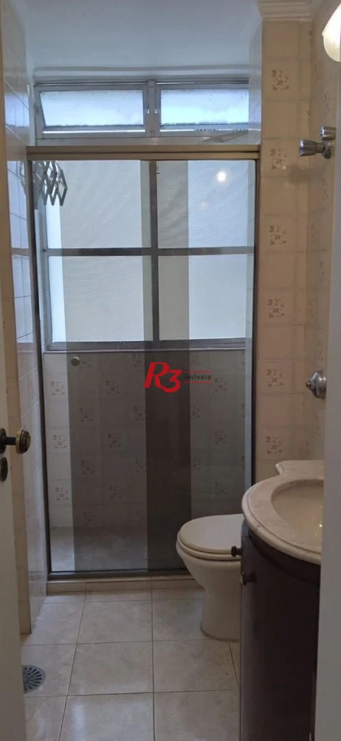 Apartamento com 1 dormitório, 50 m² - Gonzaga - Santos/SP