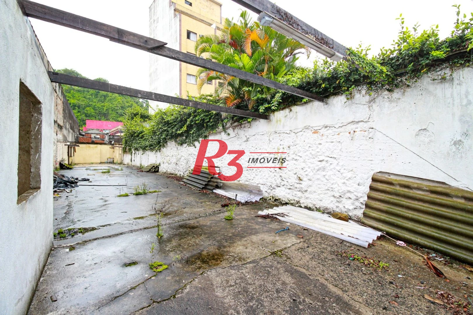 Terreno para alugar, 339 m² por R$ 10.000,00/mês - Centro - Santos/SP