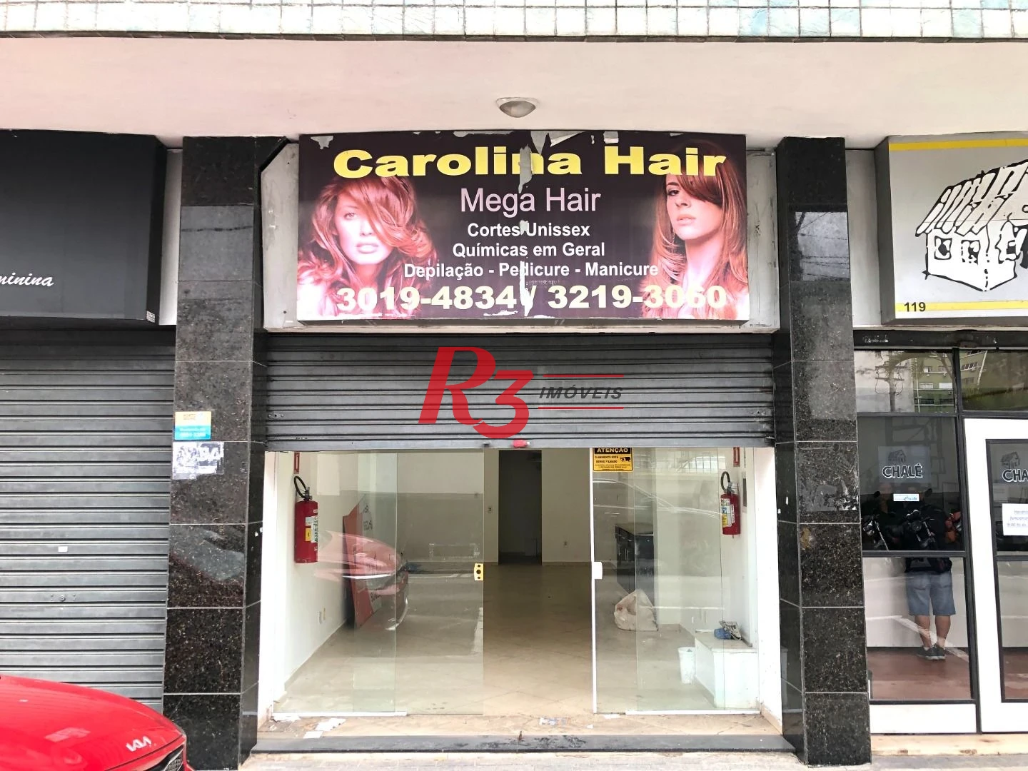 Loja para alugar, 80 m² por R$ 3.200,00/mês - Centro - Santos/SP
