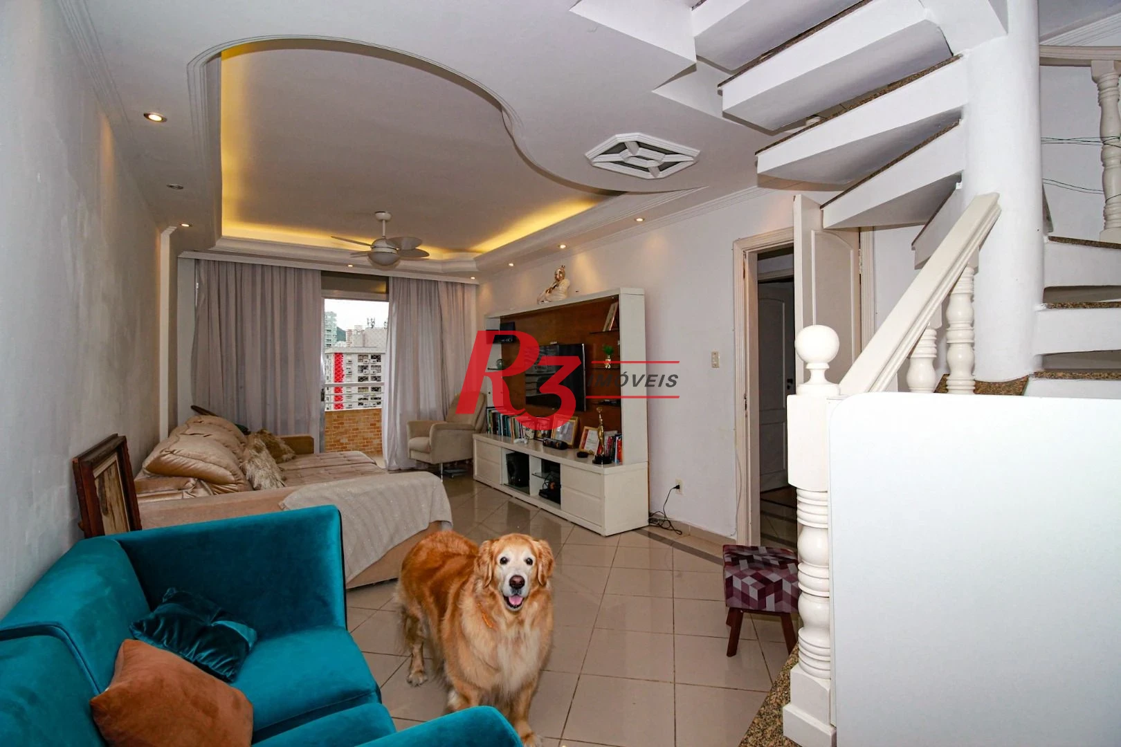 Cobertura com 3 dormitórios à venda, 271 m² por R$ 1.700.000,00 - Gonzaga - Santos/SP
