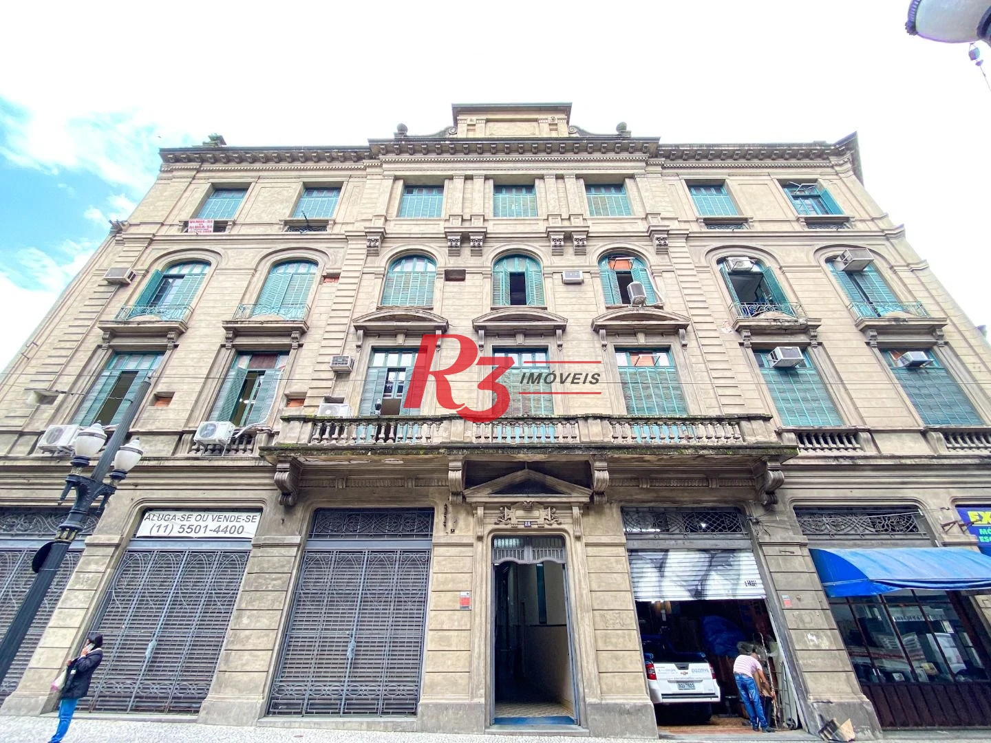 Sala, 52 m² - Centro - Santos/SP