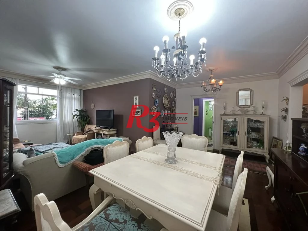 Apartamento com 3 dormitórios à venda, 152 m² por R$ 1.600.000,00 - Ponta da Praia - Santos/SP