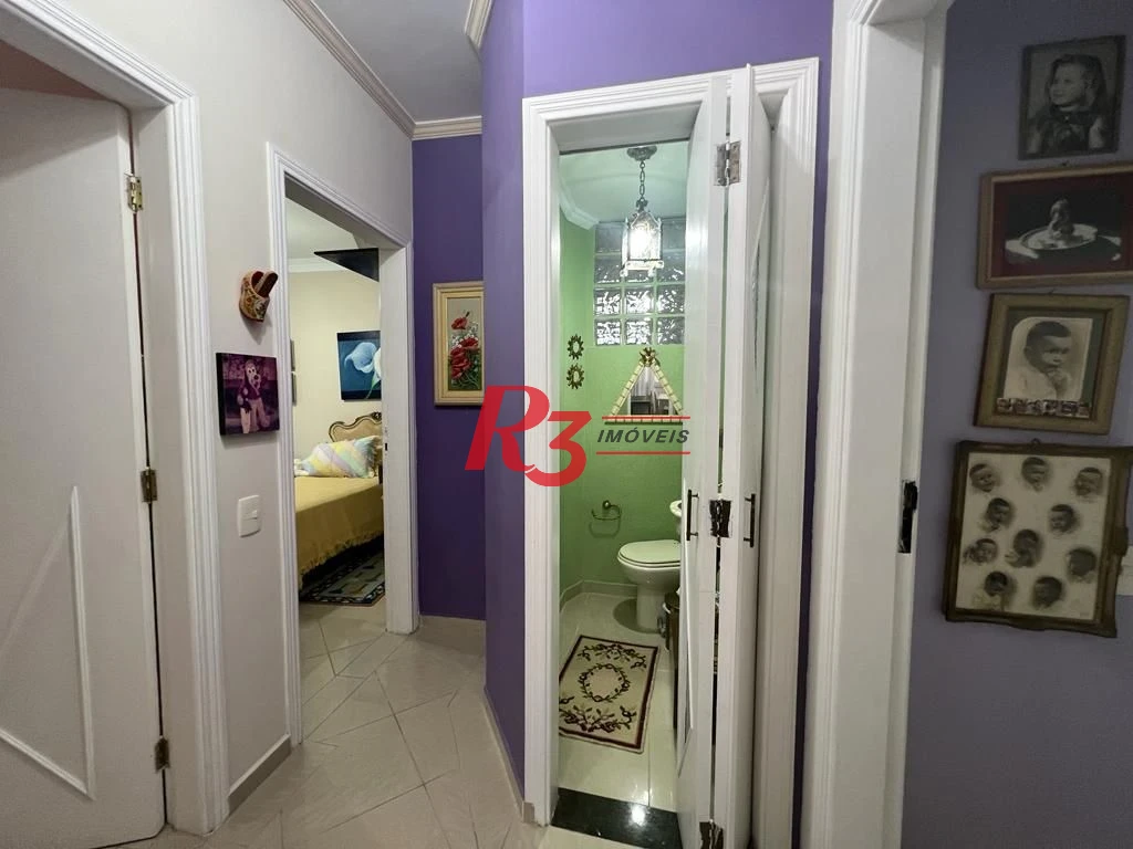 Apartamento com 3 dormitórios à venda, 152 m² por R$ 1.600.000,00 - Ponta da Praia - Santos/SP