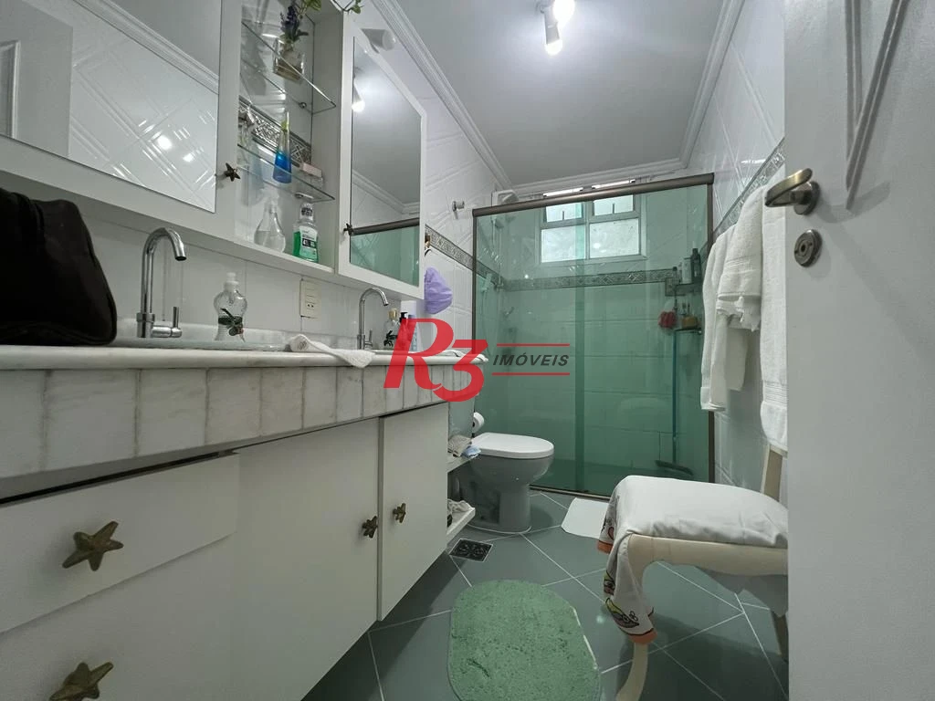 Apartamento com 3 dormitórios à venda, 152 m² por R$ 1.600.000,00 - Ponta da Praia - Santos/SP