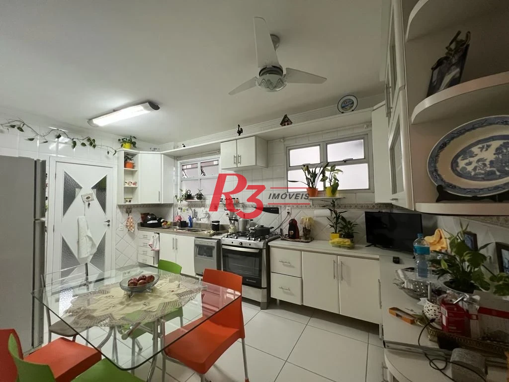 Apartamento com 3 dormitórios à venda, 152 m² por R$ 1.600.000,00 - Ponta da Praia - Santos/SP