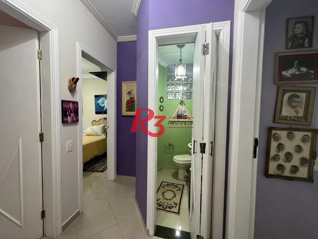 Apartamento com 3 dormitórios à venda, 152 m² por R$ 1.600.000,00 - Ponta da Praia - Santos/SP