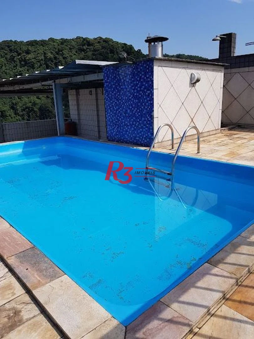 Cobertura com 3 dormitórios à venda, 296 m² - Vila Belmiro - Santos/SP