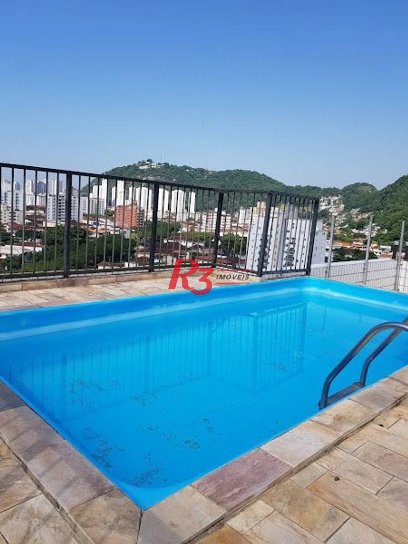 Cobertura com 3 dormitórios à venda, 296 m² - Vila Belmiro - Santos/SP