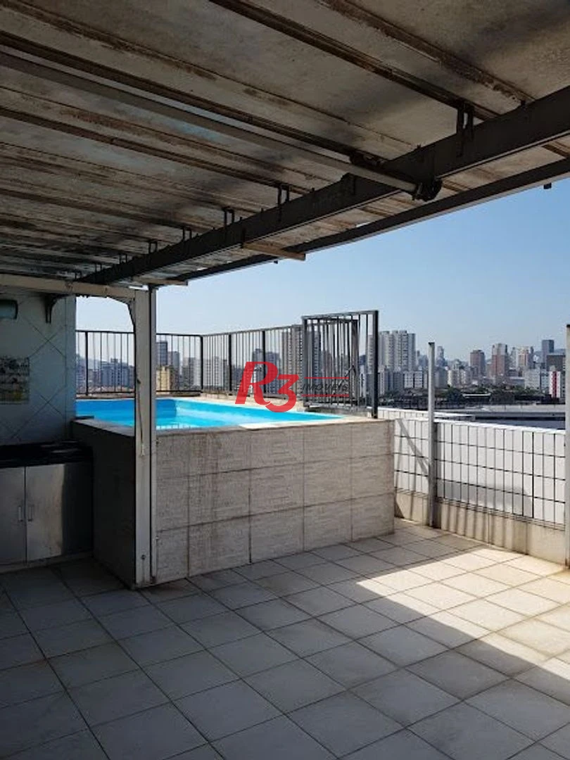 Cobertura com 3 dormitórios à venda, 296 m² - Vila Belmiro - Santos/SP